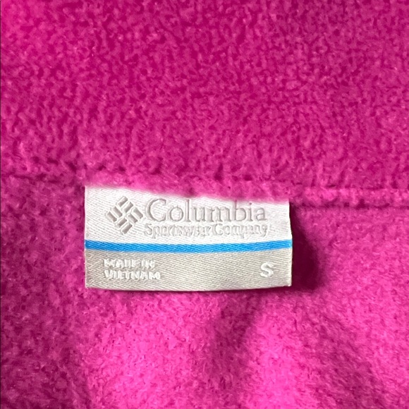 💘Columbia Women's Vibrant Pink Benton Sping Jacket - Picture 14 of 17